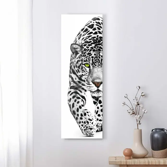 Decopanel - Leopard Half, B x H: 30 x 90 cm - Stimmungsaufnahme