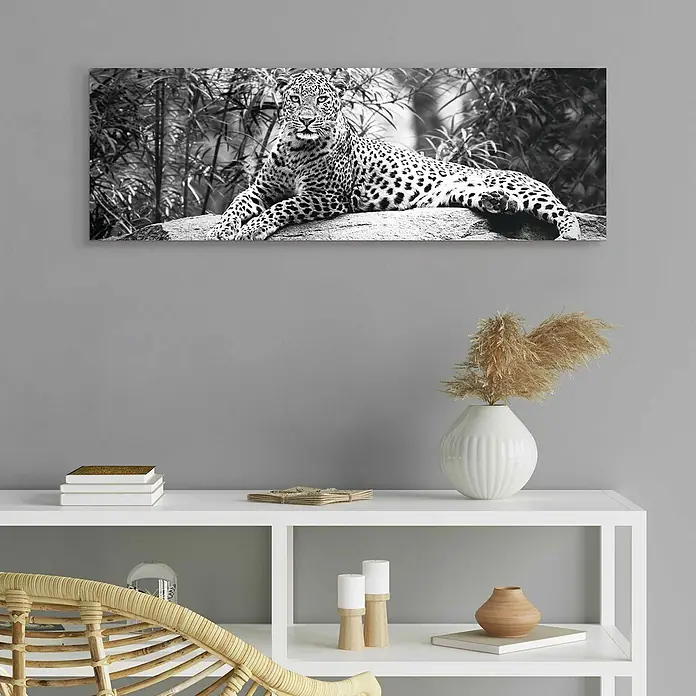 Decopanel - Leopard Rock, B x H: 90 x 30 cm - Stimmungsaufnahme