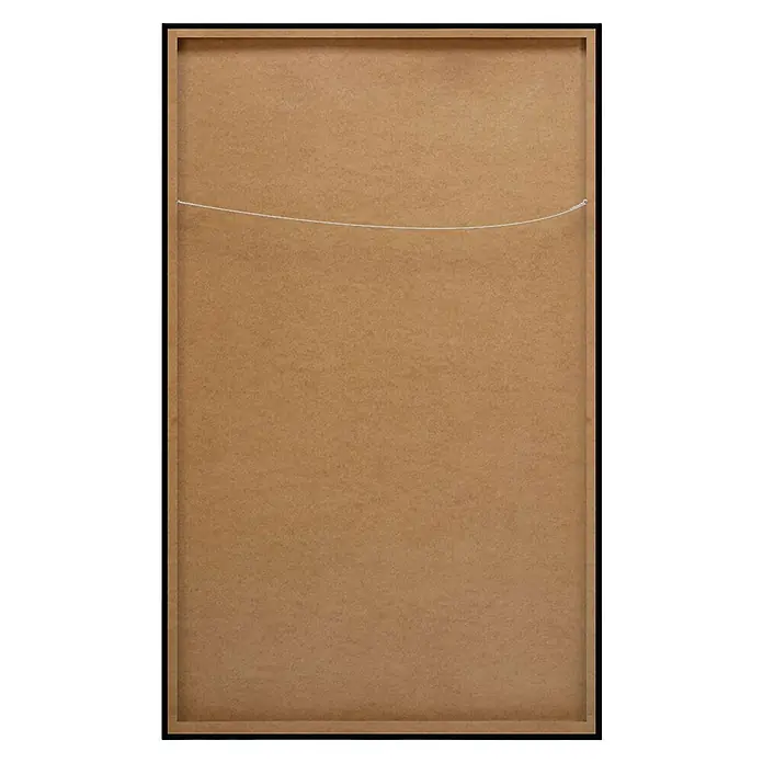Bild Framed Canvas Look - Walking Leopard, B x H: 70 x 118 cm - Rückansicht