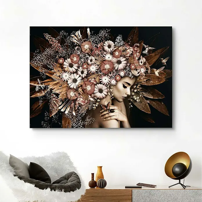 Decopanel - Flower Explosion, B x H: 140 x 100 cm - Stimmungsaufnahme