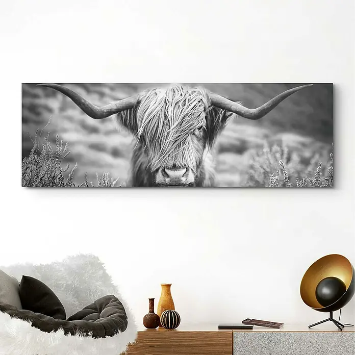 Decopanel - Highlander Landscape, B x H: 156 x 52 cm - Stimmungsaufnahme