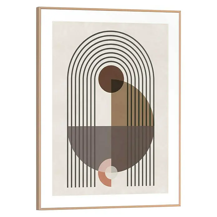 Bild Slim Frame - Trendy Patterns, B x H: 30 x 40 cm - Vorderansicht