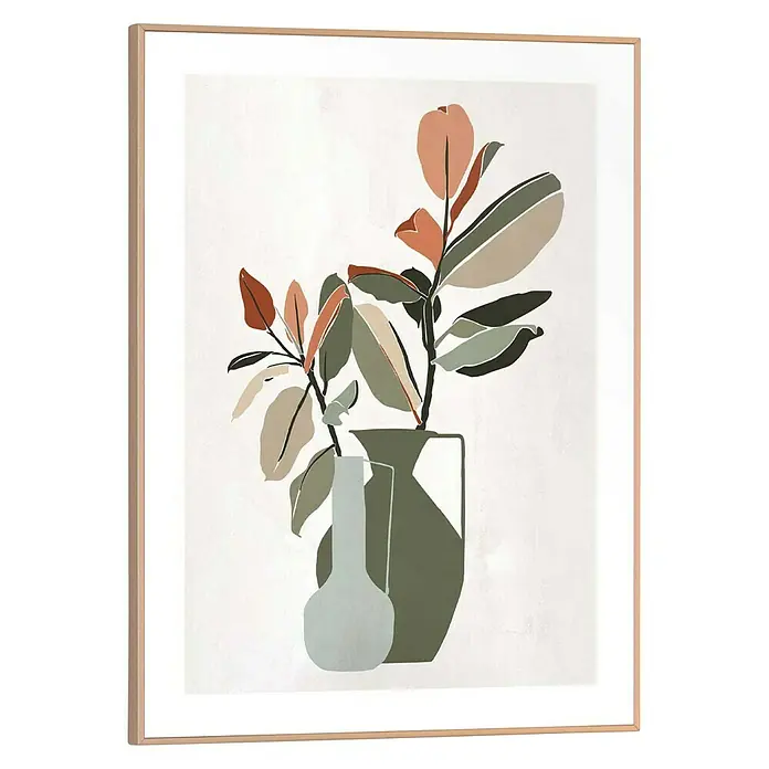 Bild Slim Frame - Botanical Illustration, B x H: 30 x 40 cm - Vorderansicht