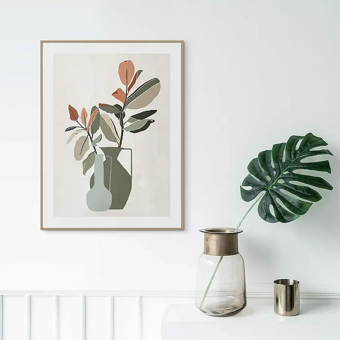 Bild Slim Frame - Botanical Illustration, B x H: 30 x 40 cm - Stimmungsaufnahme