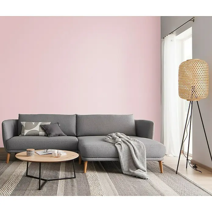 SCHÖNER WOHNEN-Farbe Trendstruktur Wandfarbe Glimmerfarbe - Sparkling Rose, 2,5 l, Matt, Art Effekt: Glitzer-Optik - Stimmungsaufnahme
