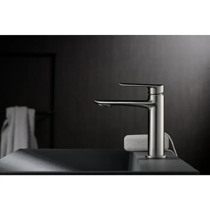 Imex Ural Grifo de lavabo - Níquel - Foto ambiente