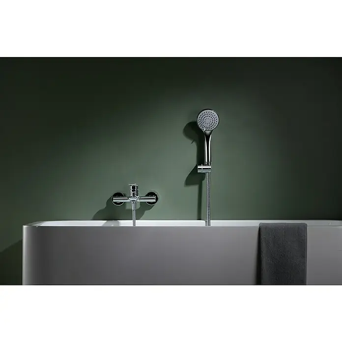 Imex Ural Grifo monomando de bañera - Cromo, Brillante - Foto ambiente