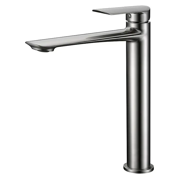 Imex Ural Grifo de lavabo alto - Níquel - Vista angular