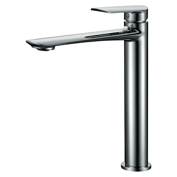Imex Ural Grifo de lavabo alto - Cromo, Brillante - Vista angular