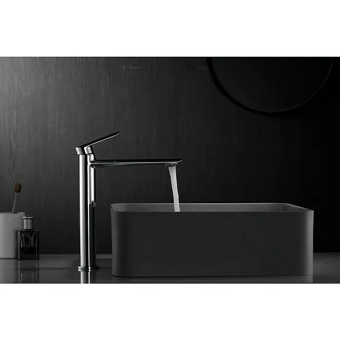 Imex Ural Grifo de lavabo alto - Cromo, Brillante - Foto ambiente