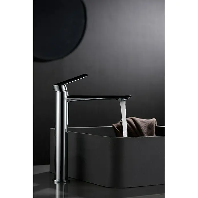 Imex Ural Grifo de lavabo alto - Cromo, Brillante - Foto ambiente