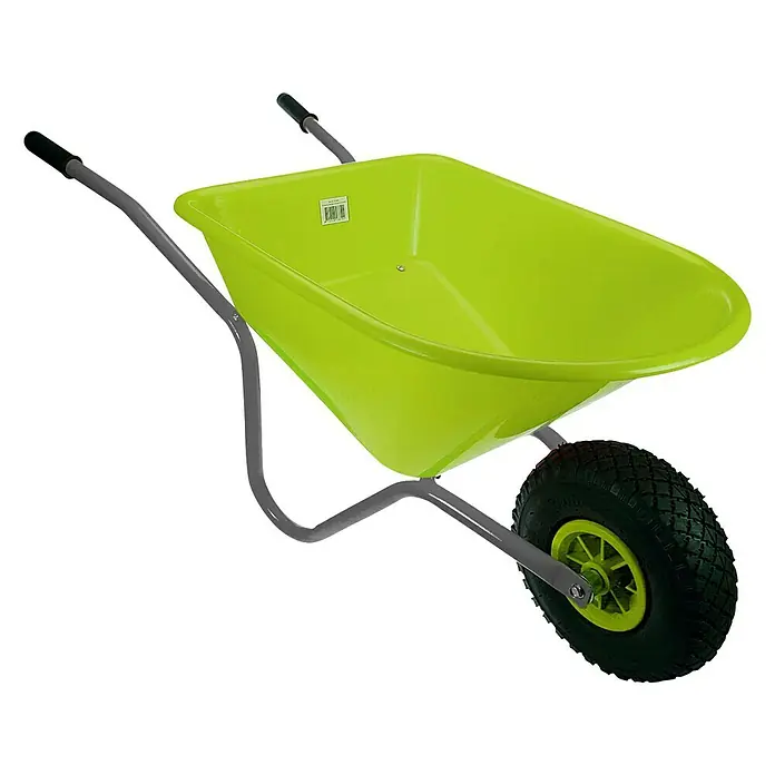 Talen Tools Kinderkruiwagen - 600 x 430 x 410 mm, Groen - Diagonaal zicht