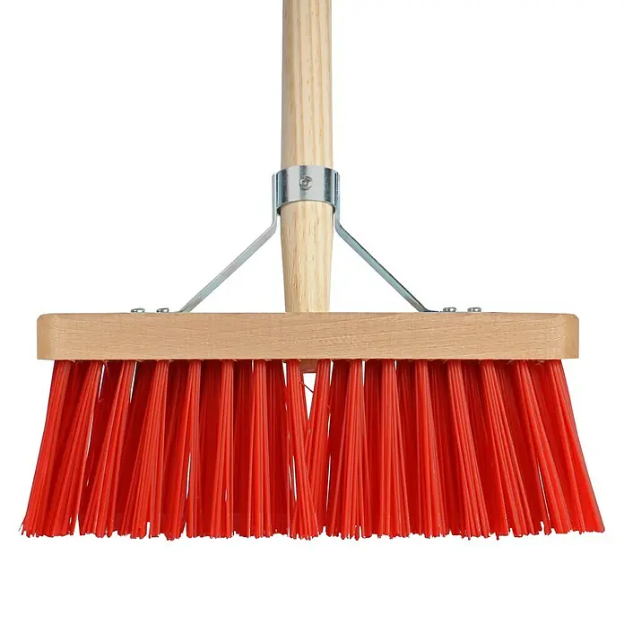 Talen Tools Straatbezem - Werkbreedte: 28 cm, Materiaal borstelharen: Kunststof - Close-up
