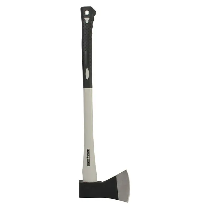 Talen Tools Houtbijl - Staal, 1.250 g, Lange steel - Vooraanzicht