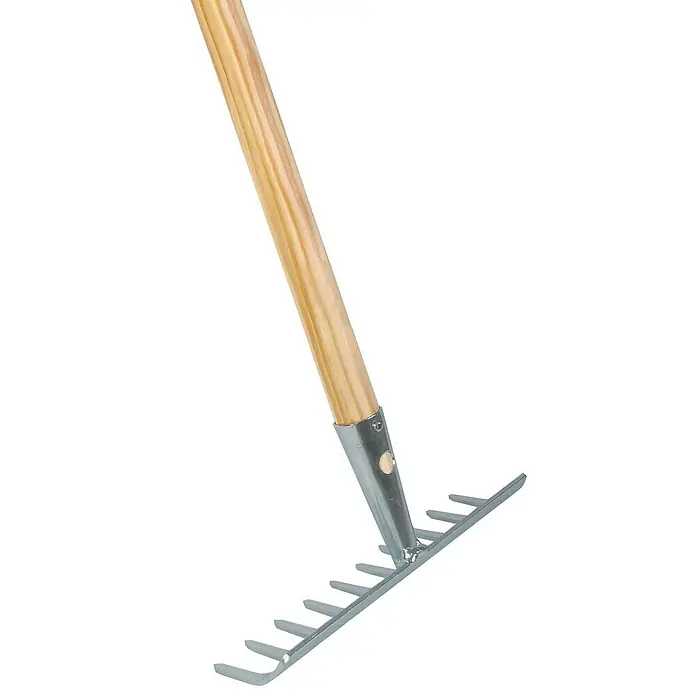 Talen Tools Tuinhark - Tandenaantal: 10, Lengte steel: 160 cm - Close-up
