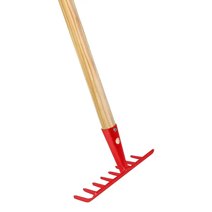 Talen Tools Tuinhark - Tandenaantal: 8, Lengte steel: 140 cm - Close-up
