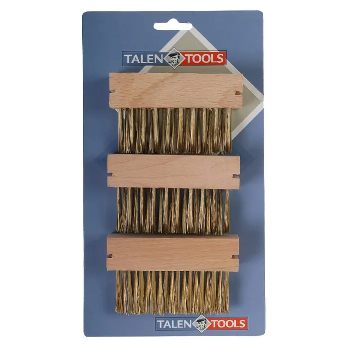 Talen Tools Voegenborstel - Staal, Inhoud: 3 st. - Vooraanzicht