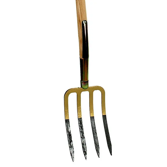Talen Tools Spitvork - Werkbreedte: 17 cm, Tandenaantal: 4 - Close-up