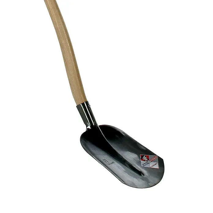 Talen Tools Bats Stratenmakersschop - Werkbreedte: 21 cm, Lengte steel: 110 cm - Close-up