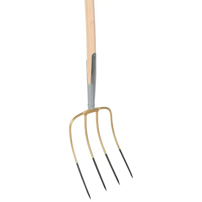 Talen Tools Hooivork - Werkbreedte: 22 cm, Lengte steel: 85 cm - Close-up