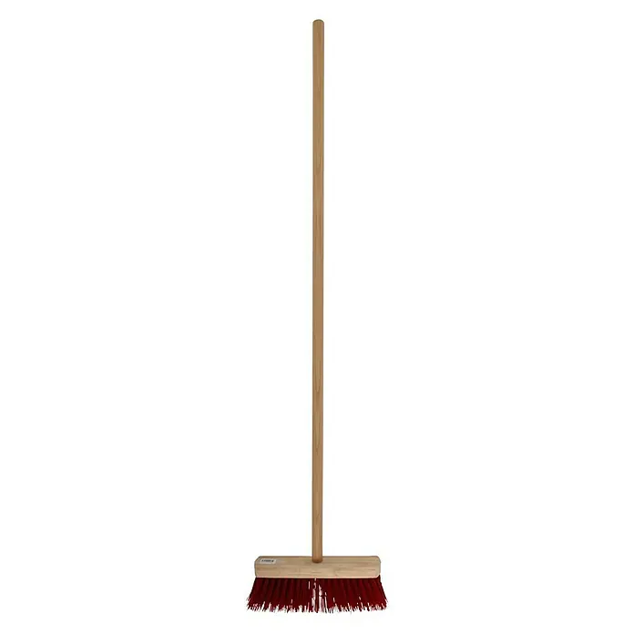 Talen Tools Straatbezem - Werkbreedte: 28 cm, Materiaal borstelharen: Kunststof - Vooraanzicht