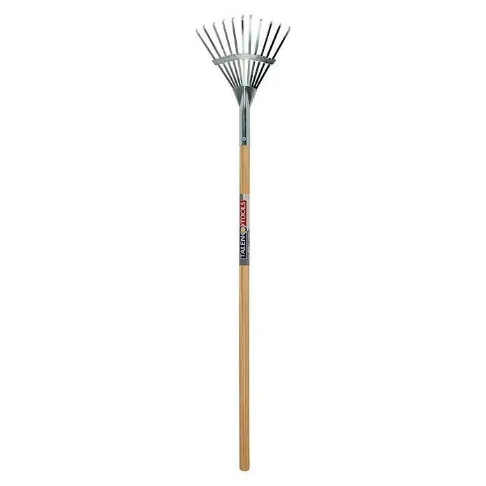 Talen Tools Gazonhark Mini - Metaal, Lengte steel: 75 cm - Vooraanzicht