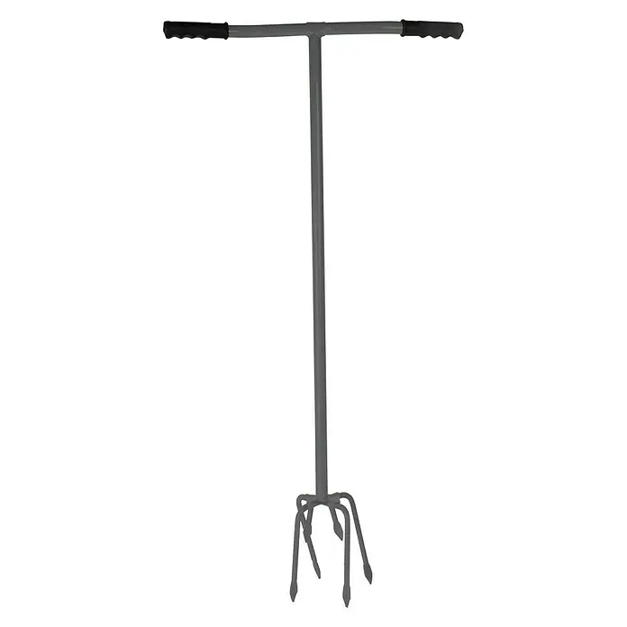 Talen Tools Tuinklauw - Tandenaantal: 6, Lengte steel: 100 cm - Vooraanzicht