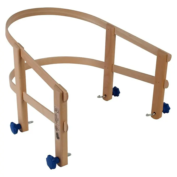 Talen Tools Rugsteun voor slee - Hout, Bruin - Diagonaal zicht