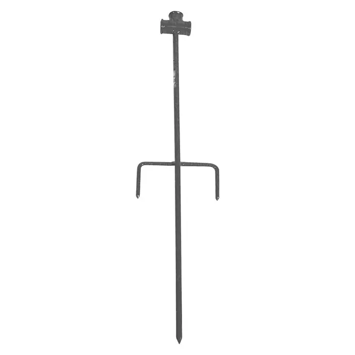 Talen Tools Grondpen voor sproeiers - Maat aansluiting: ½″, Metaal, 60 cm - Vooraanzicht
