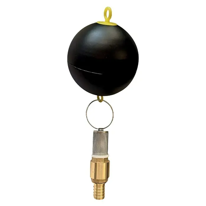 Ansauggarnitur - 1″, Außendurchmesser: 15 cm - Vorderansicht
