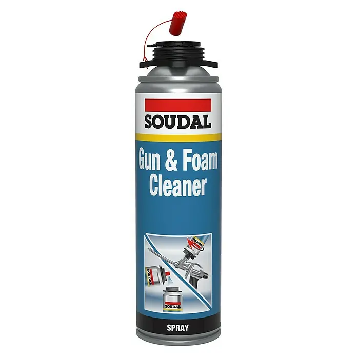 Soudal Eliminador de espuma PU - 500 ml - Vista frontal