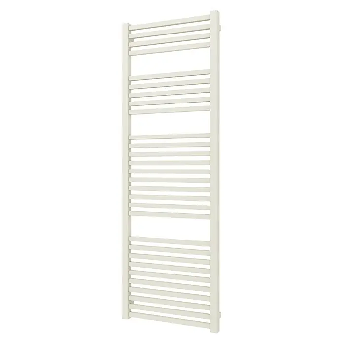 Plieger Badkamerradiator Roma - 600 x 1.755 mm, 964 W, Wit - Diagonaal zicht