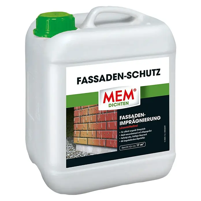 MEM Fassadenschutz - 5 l, Lösemittelfrei - Diagonale Ansicht
