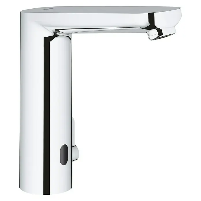 Grohe Waschtischarmatur Eurosmart CE netzbetrieben - Infrarot-Elektronik, Chrom - Diagonale Ansicht