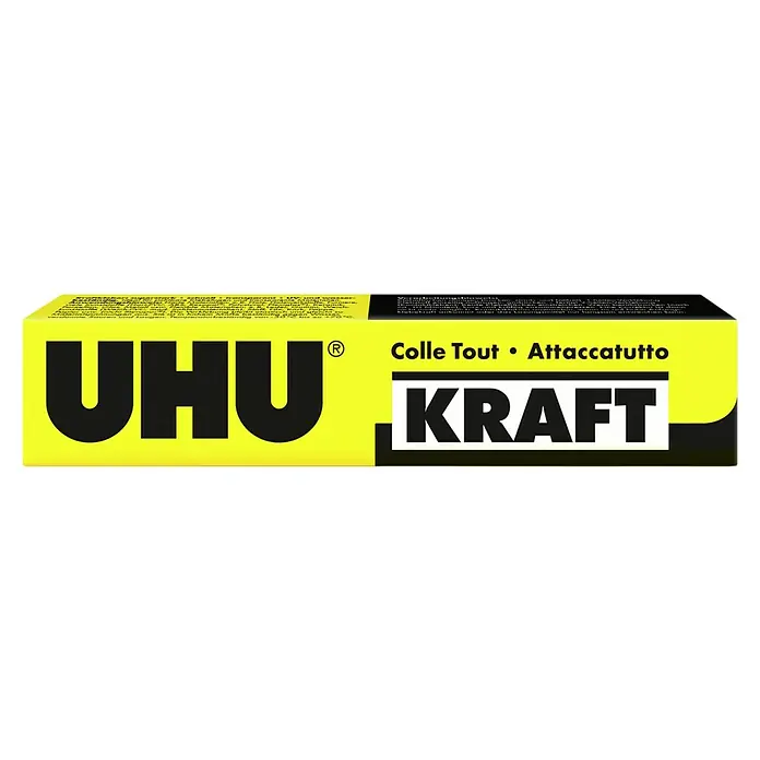 UHU Kraft Alleskleber - 125 g, Tube - Diagonale Ansicht