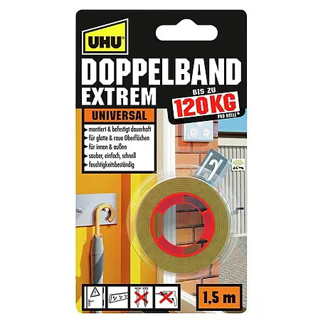 UHU  Doppelband Universal Extrem