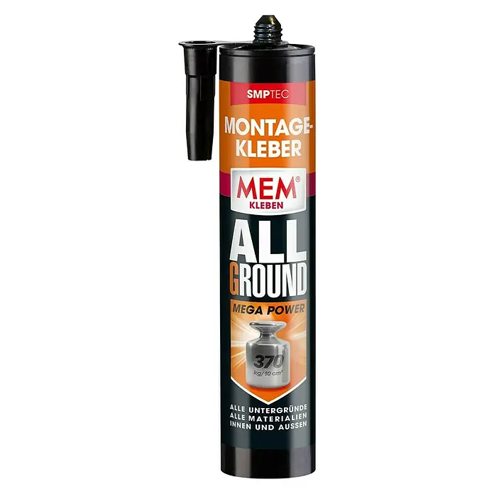 MEM Montagekleber ALLGROUND Mega Power - Weiß - Vorderansicht