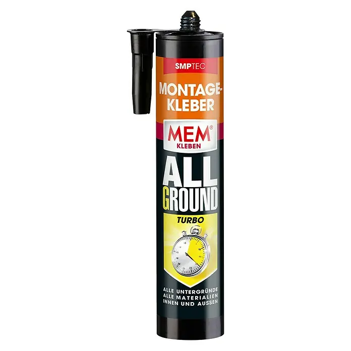 MEM Montagekleber ALLGROUND Turbo - Weiß, 450 g - Vorderansicht
