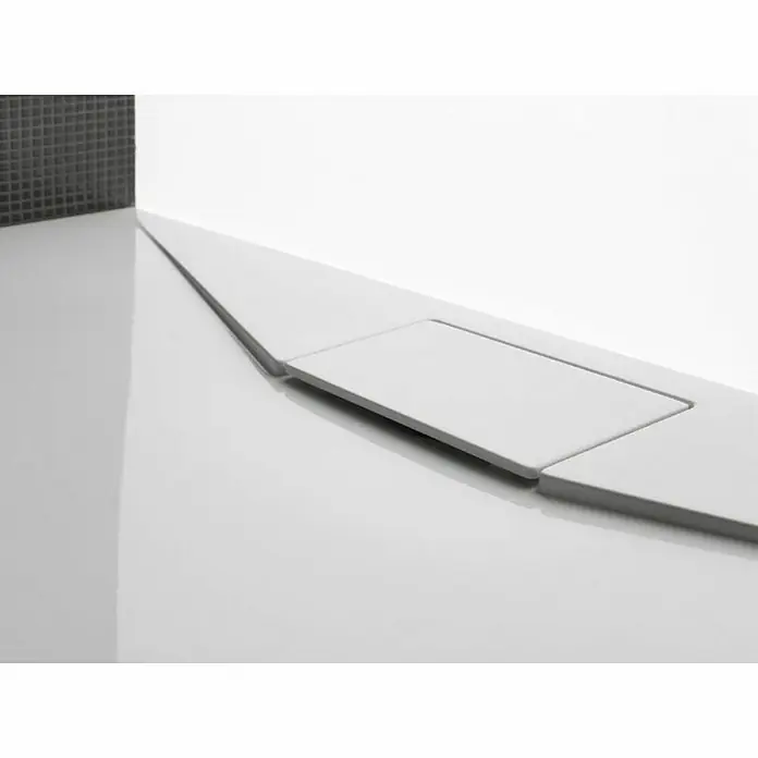 Kolpa San Tuš kada Acro - D x Š: 120 x 90 cm, Kompozitni materijal, Bijela boja - Detaljan prikaz