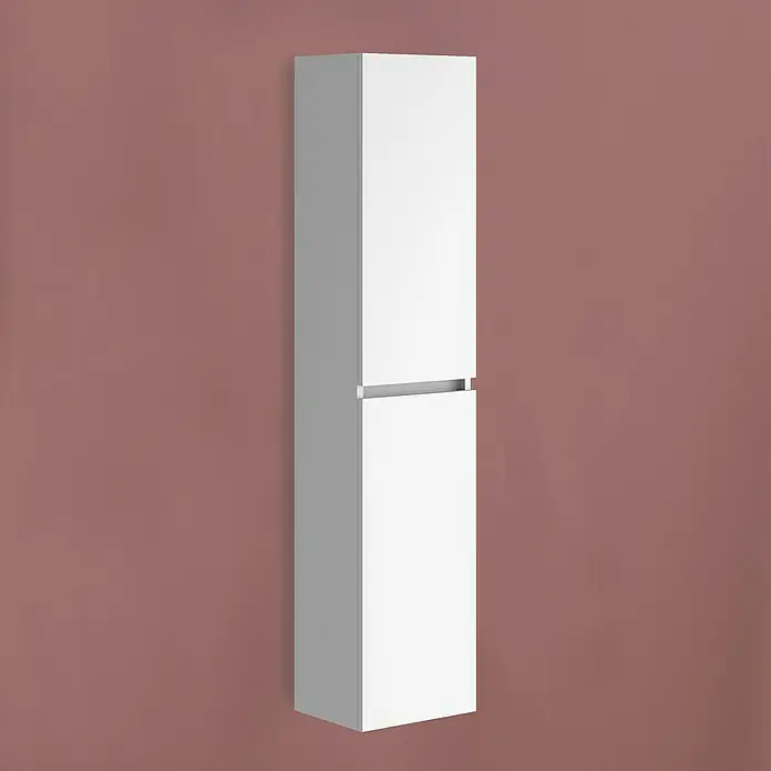 Columna Stein - L x An x Al: 25 x 30 x 140 cm, Blanco - Foto ambiente