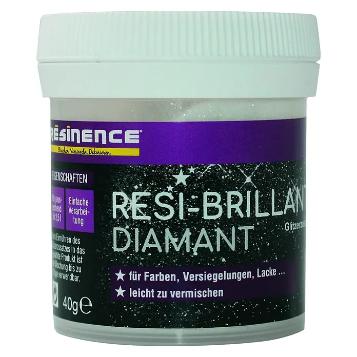 Résinence Effektzusatz Resi-Brilliant - Diamant, 40 g - Vorderansicht