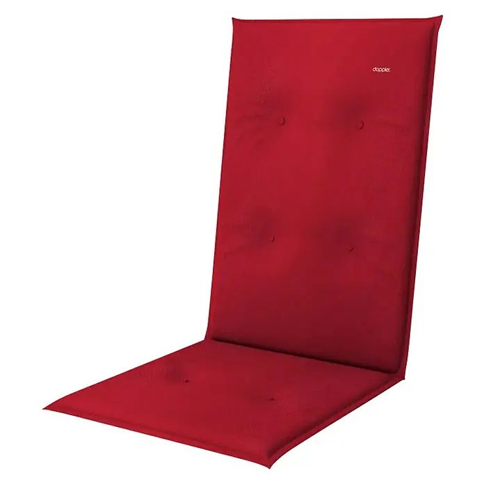 Doppler Navlake za vrtni namještaj Look - Antracit, D x Š x V: 119 x 48 x 4 cm, Stolica s visokim naslonom, Poliester - Dijagonalni pogled