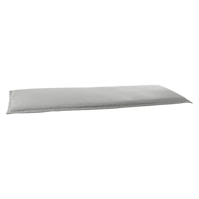 Doppler Jastuk za klupu Look - D x Š x V: 150 cm x 45 mm x 4 cm, Svjetlo-sive boje, 100% poliester - Dijagonalni pogled
