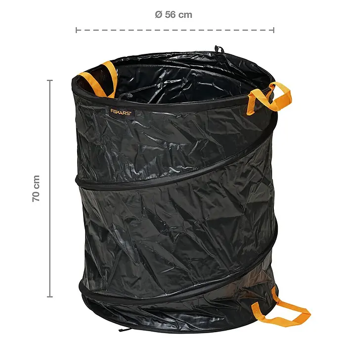 Fiskars Solid Pop-Up Gartenabfallsack - 172 l - Skizze