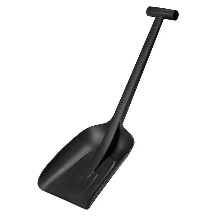 Fiskars Solid Autoschaufel - Breite: 21,5 cm, Kunststoff, Geeignet für: Schnee - Diagonale Ansicht