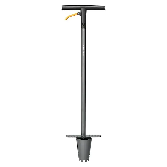 Fiskars Hand-Blumenzwiebelpflanzer - Länge: 100 cm - Vorderansicht