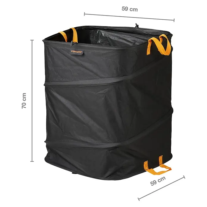 Fiskars Ergo Pop-Up Gartenabfallsack - 219 l - Skizze