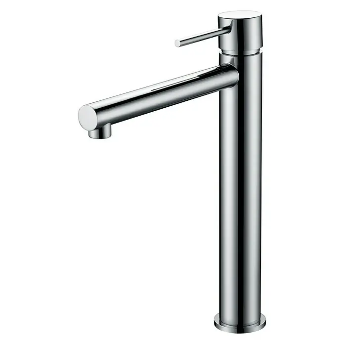 Imex Milos Stick Grifo de lavabo alto - Cromo, Brillante - Vista angular