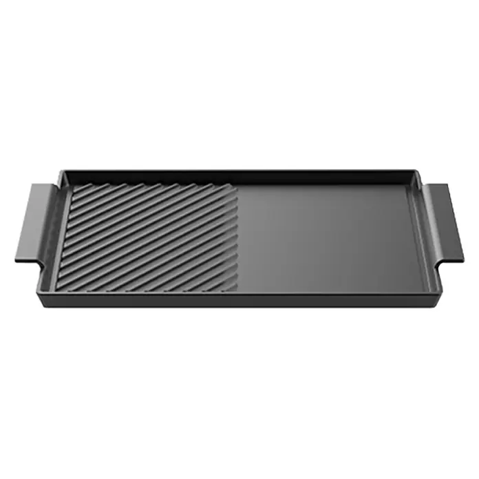 Corberó Placa de inducción CCIM3000FZ + Plancha - Zonas de cocción: 4 ud., Inducción, Temporizador - Vista angular