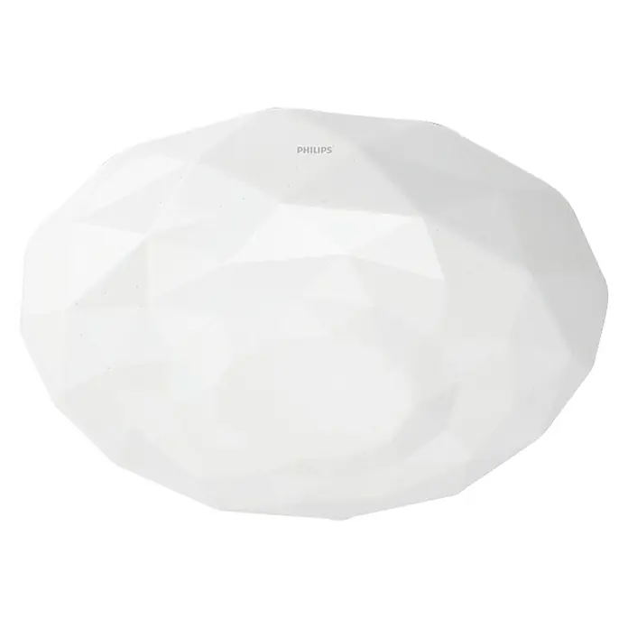 Philips Plafón LED redondo All-In-One - 23 W, Ø x Al: 36,8 x 8,5 cm, Blanco, Blanco frío - Vista angular